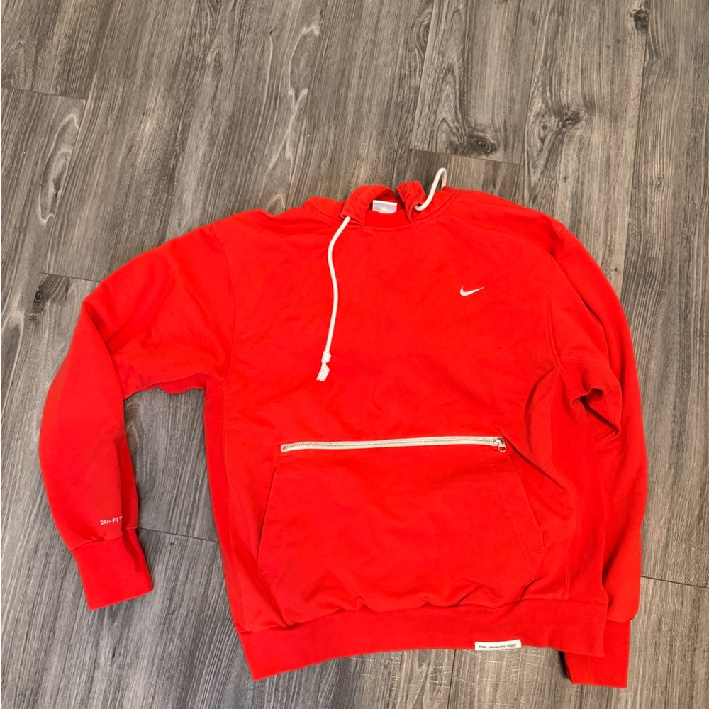 Nike Dri-FIT Bright Red Hoodie